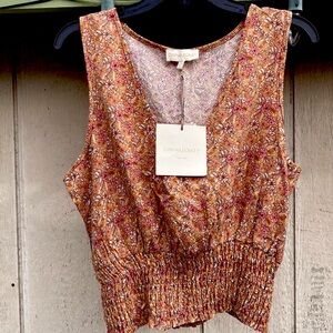 Cynthia Rowley: floral blouse